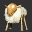 Holz-Schaf